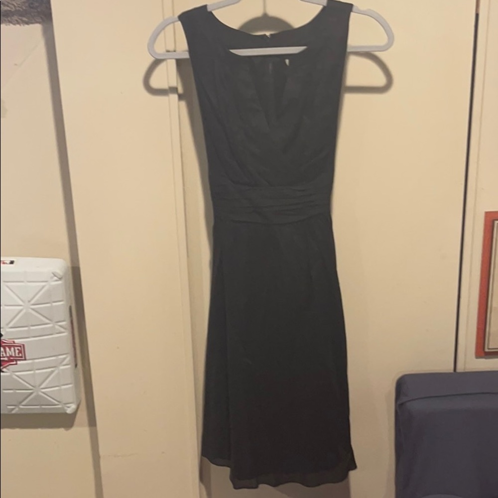 White House Black Market black A-line dress classy